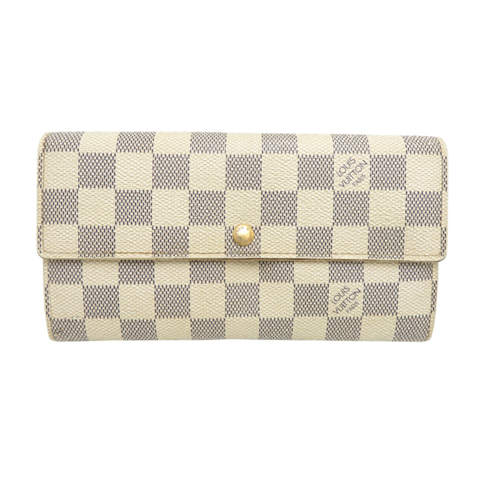 Louis Vuitton Portefeuille Sarah Women's Long Wallet N61735 (Discontinued) Da...
